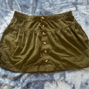 American Eagle Skirt (16) Dark green